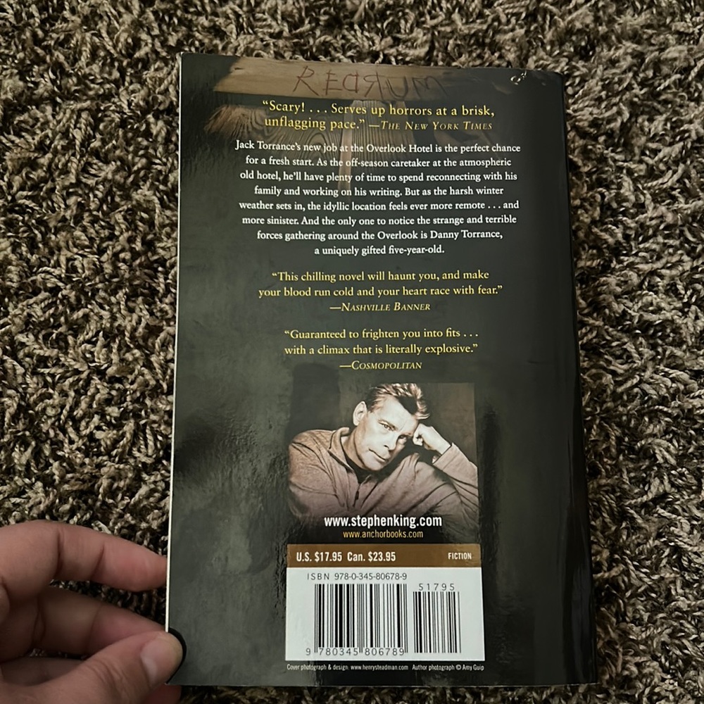 Stephen King The Shining Book - Picture 2 of 4